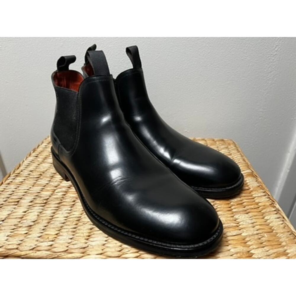 Acne Studios Black Leather Chelsea Boot 11.5 M / 45